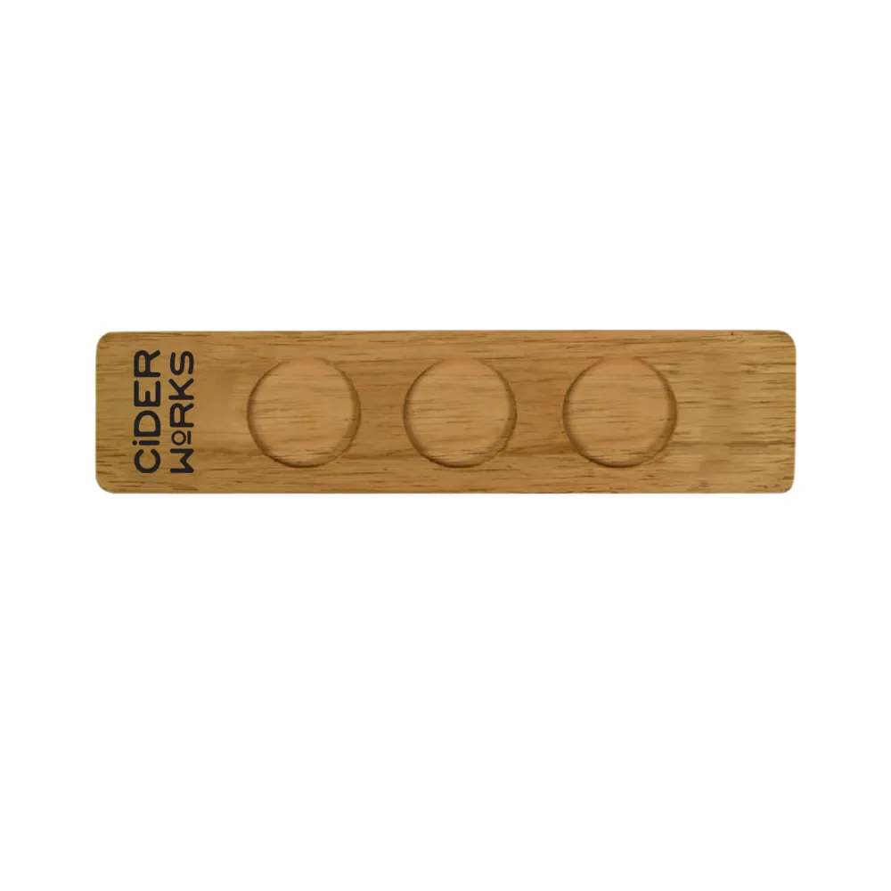 3-Ring Tasting Flight Tray 4