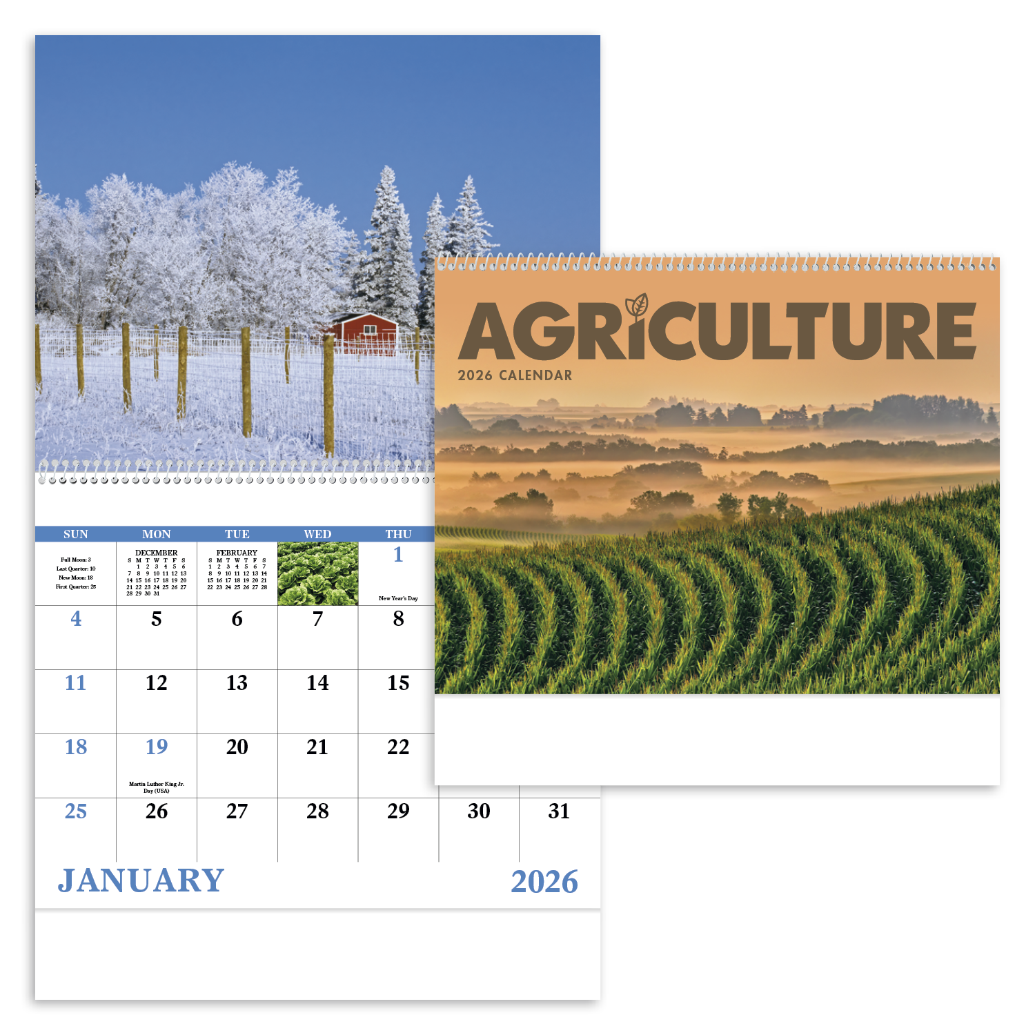 Good Value™ Agriculture - Spiral Calendar 12