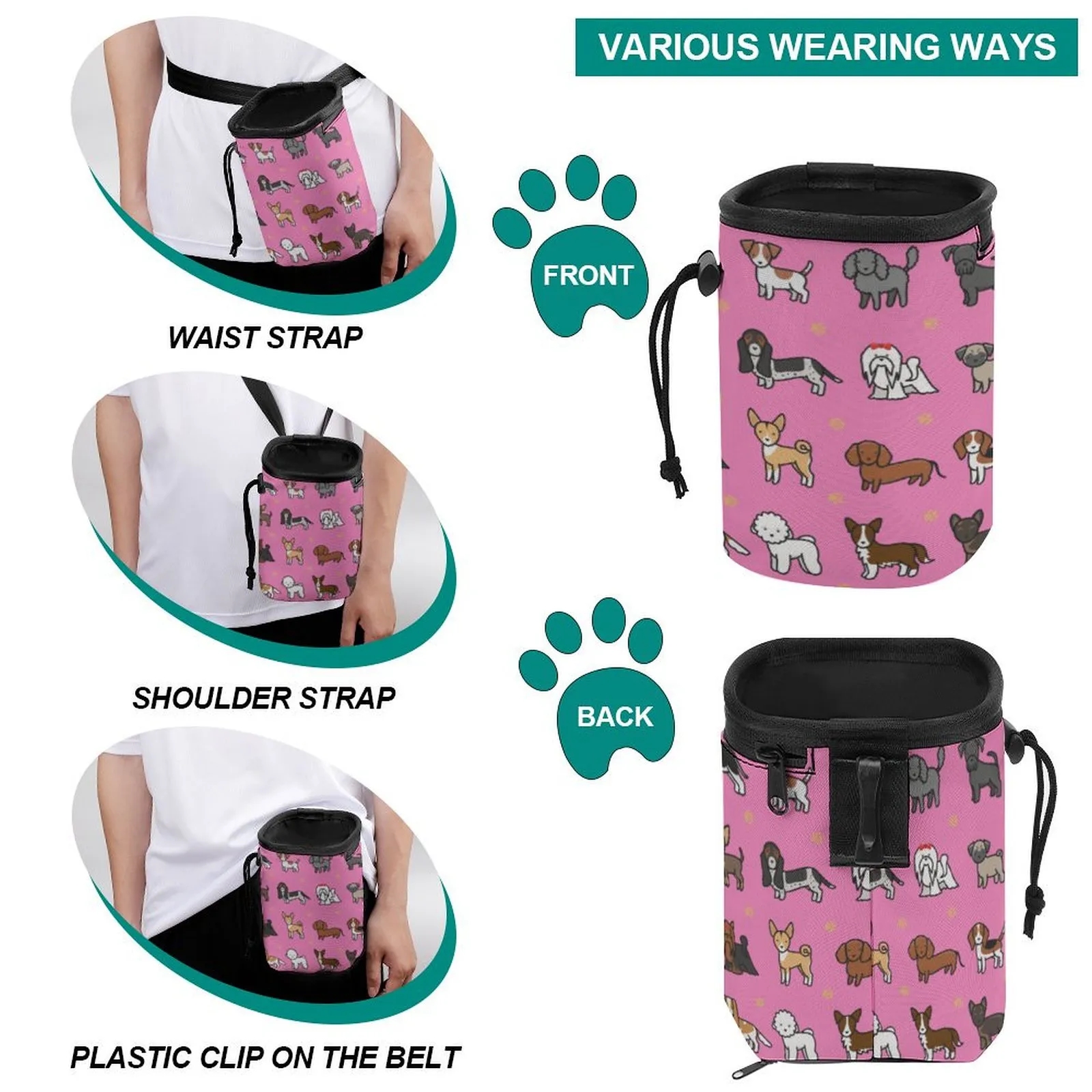 Polyester Dog Treat Training Pouch 6