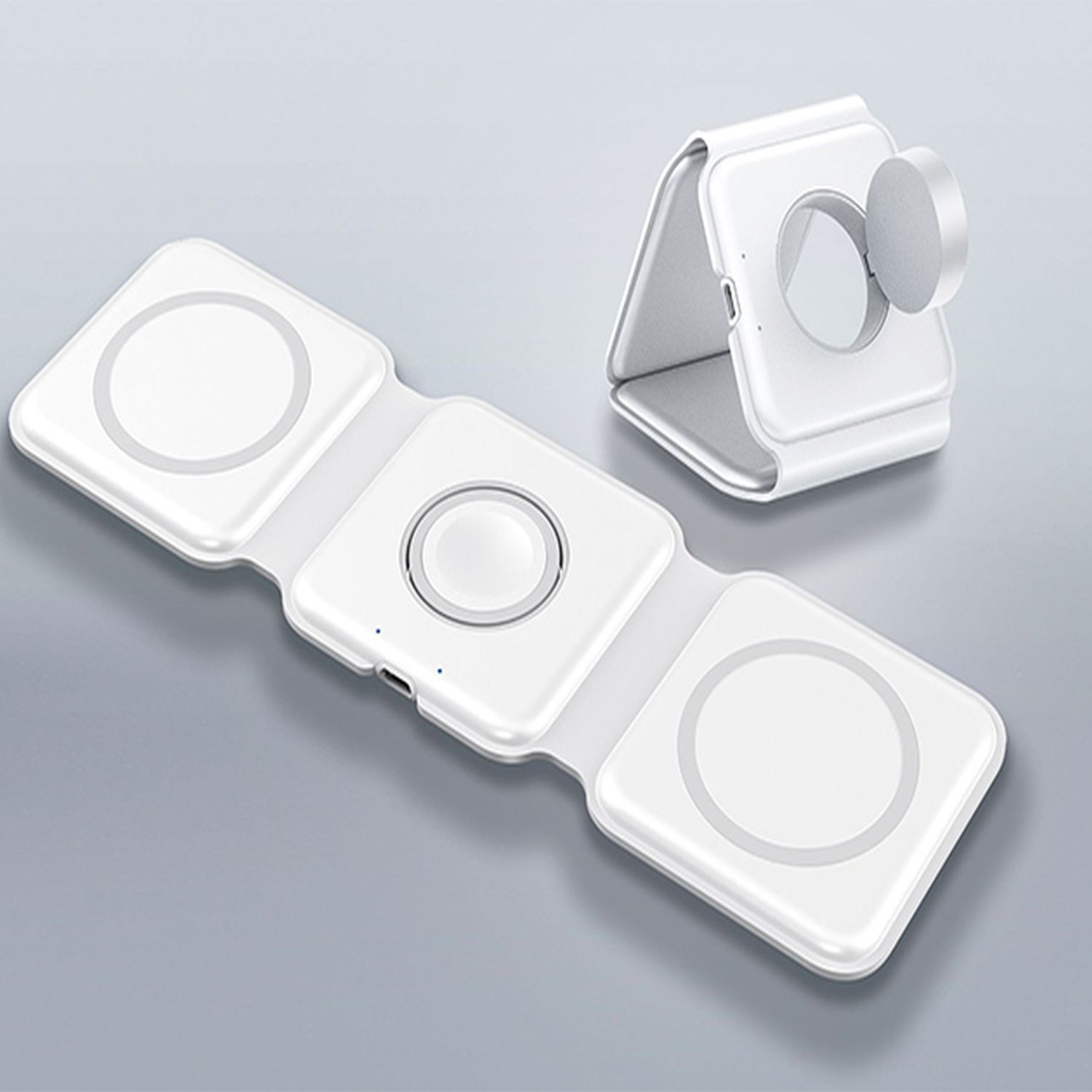 15W 3-IN-1 Foldable Wireless Charging Station 6