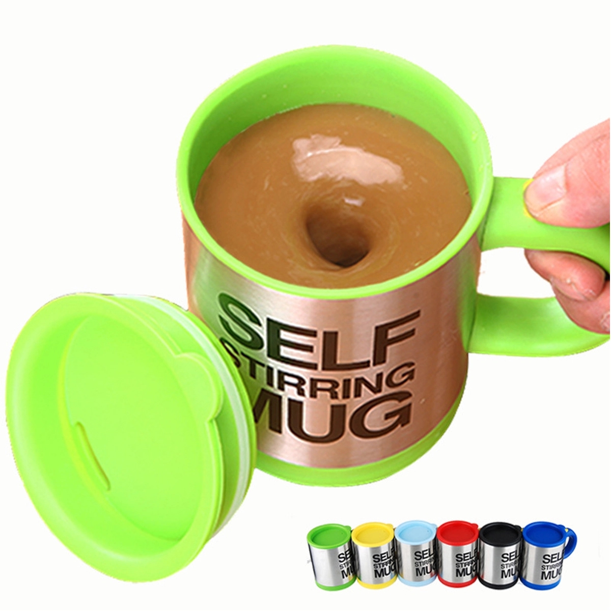 Self Stirring Coffee Mug Automatic Mixing & Spinning Cup 2
