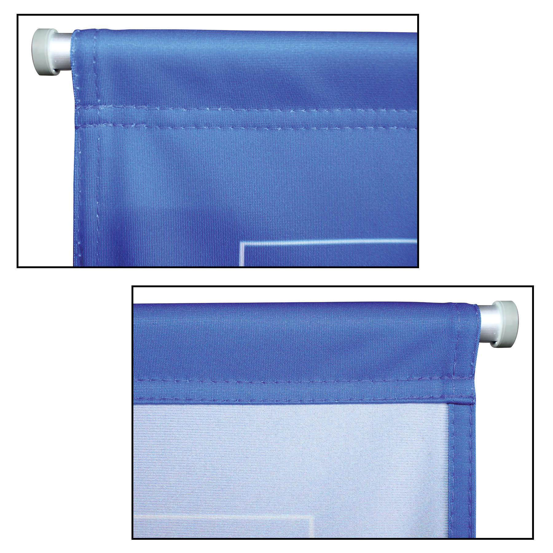 23" x 65" Banner Display Stand with Premium Display Polyester Banner 11