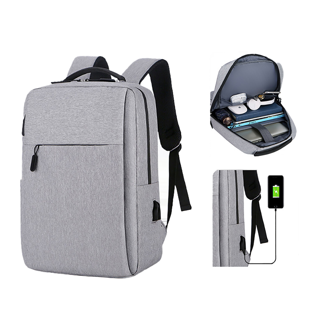 Waterproof USB charging business backpack 2