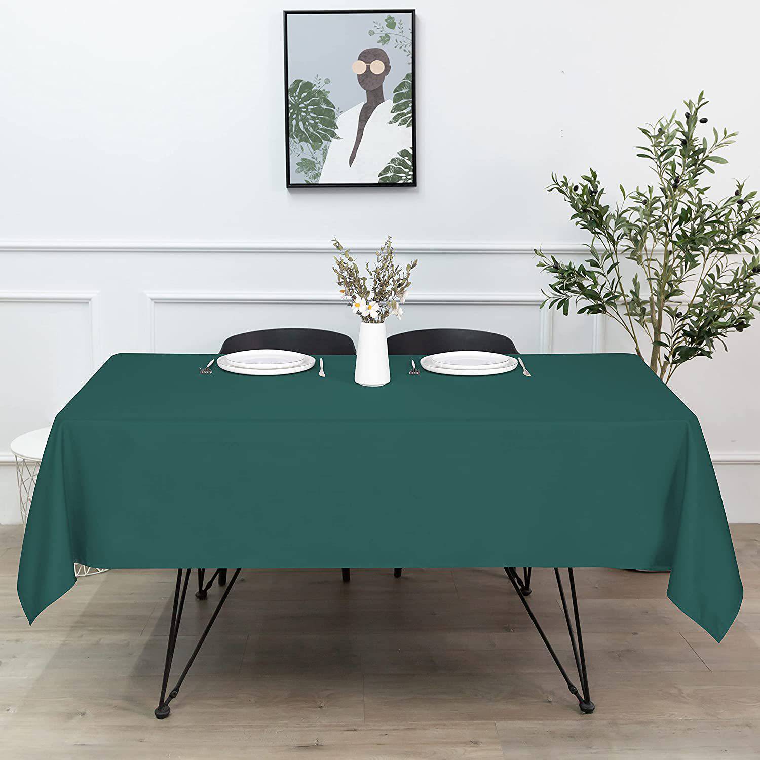 Custom 57x 82 IN Antifouling and Wrinkle Tablecloth 3
