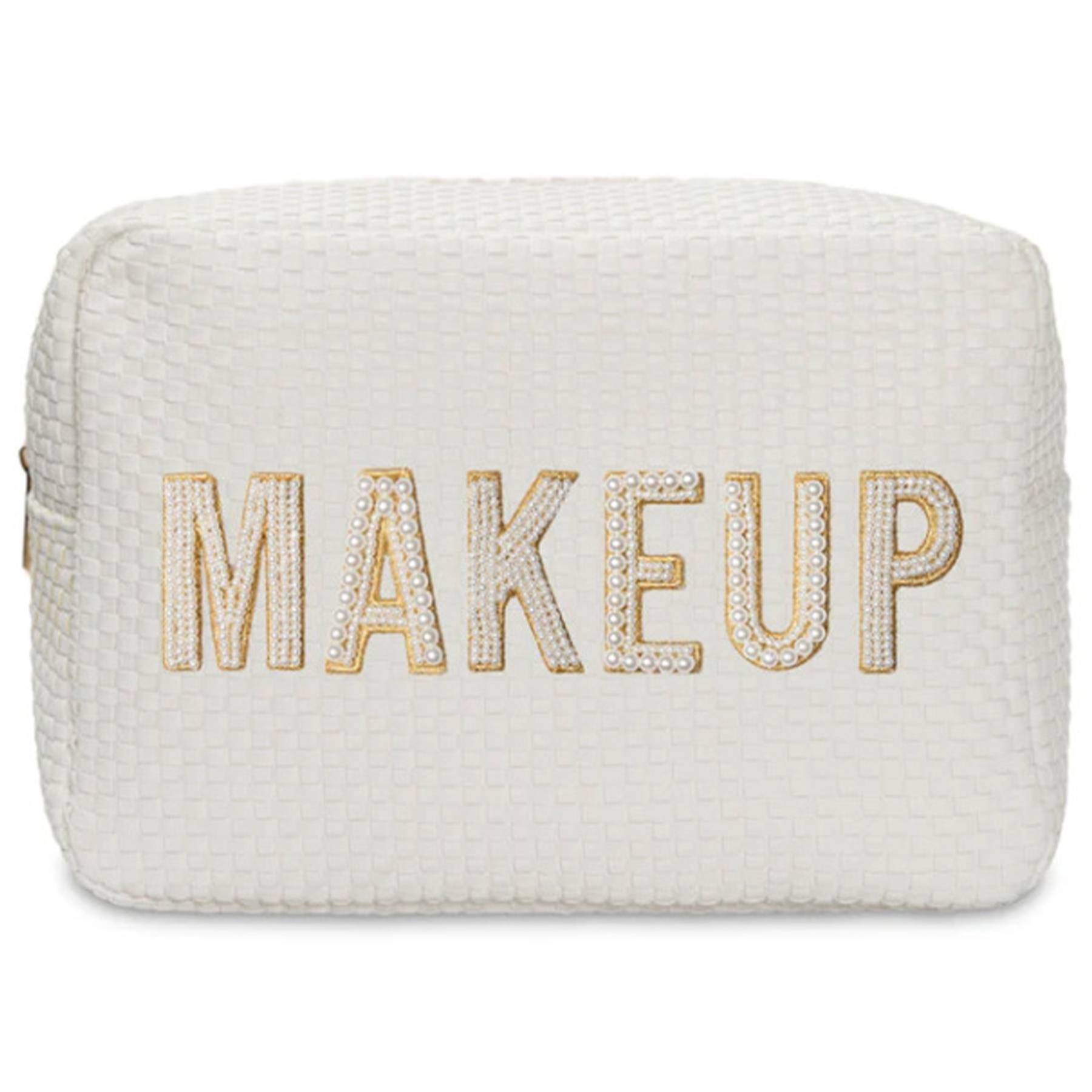 Jute Simple waterproof travel toiletry bag 4