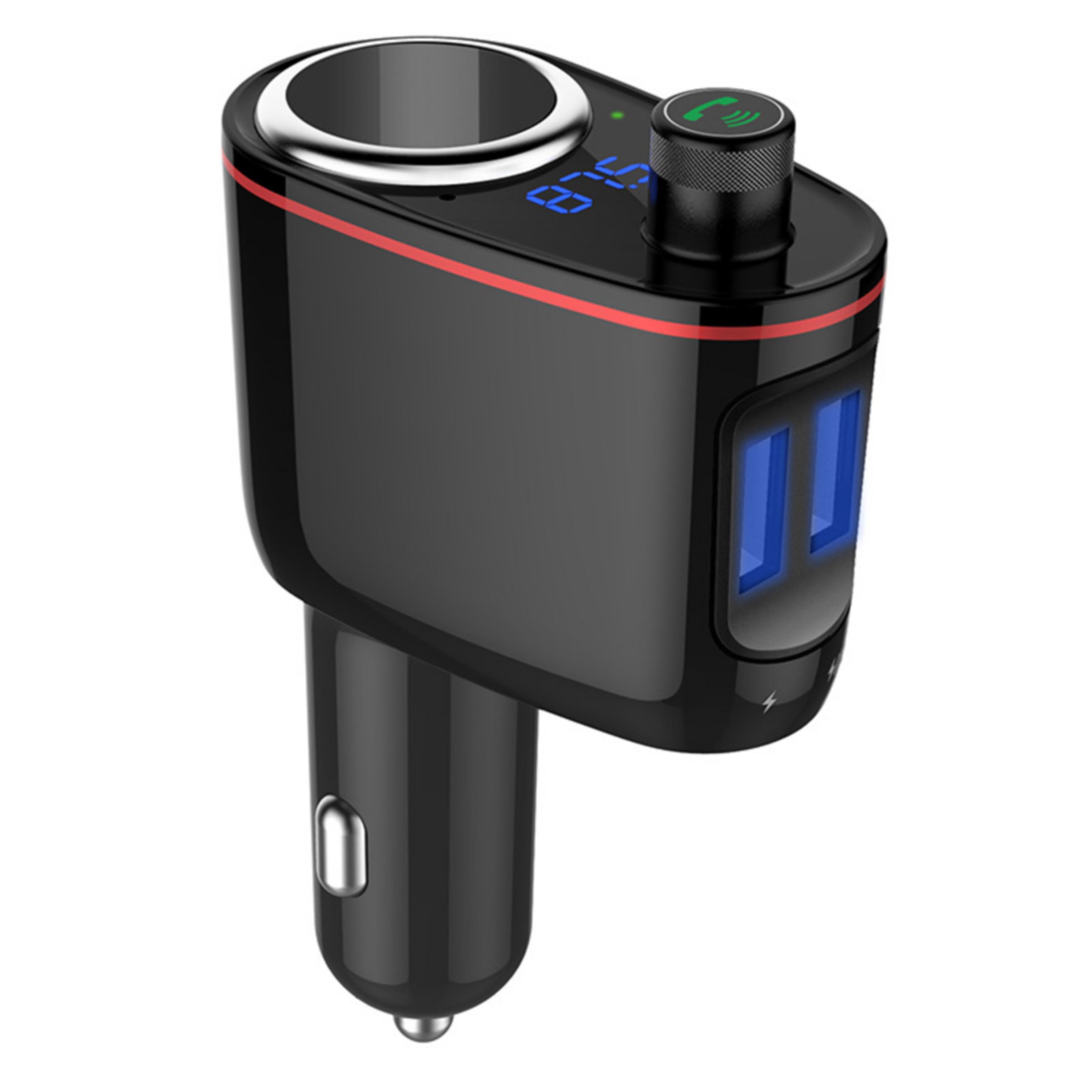 Multifunctional car charger with Bluetooth music player 2