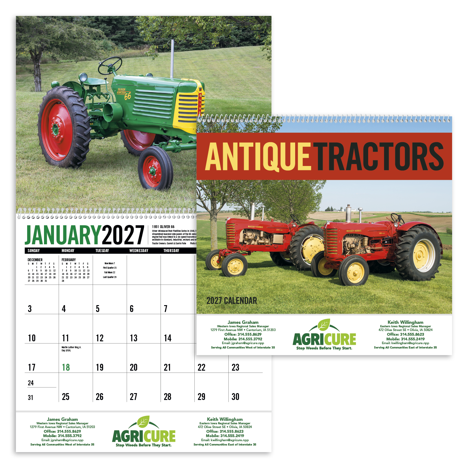 Triumph® Calendars Antique Tractors Calendar 64