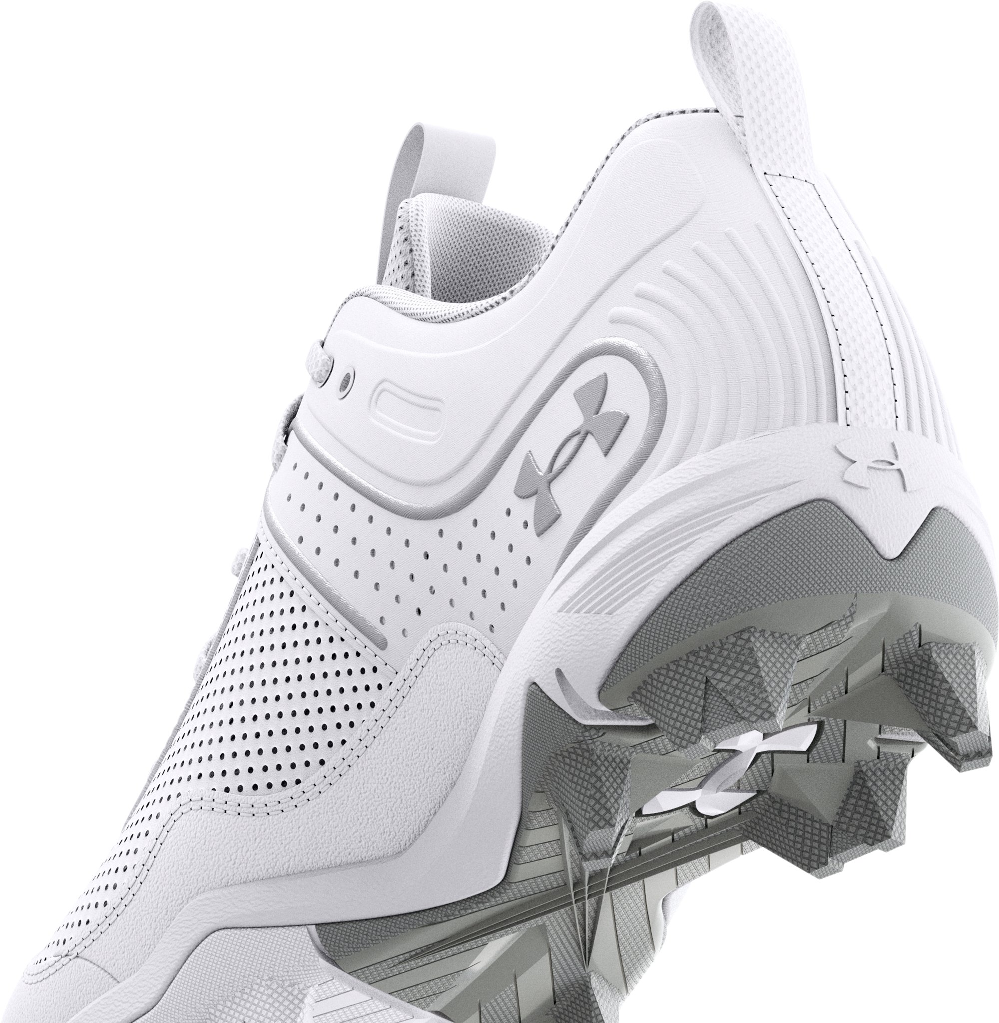Girls' UA Glyde RM Jr. Softball Cleats 4