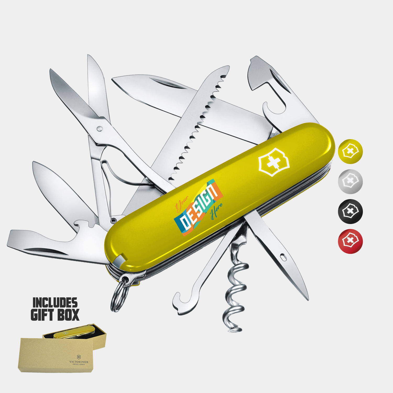 Victorinox® - Swiss Army Huntsman Solid Swiss Made Knife 2