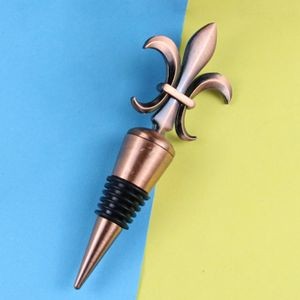Charming Floral Design Wine Cork Bottle Stopper 11