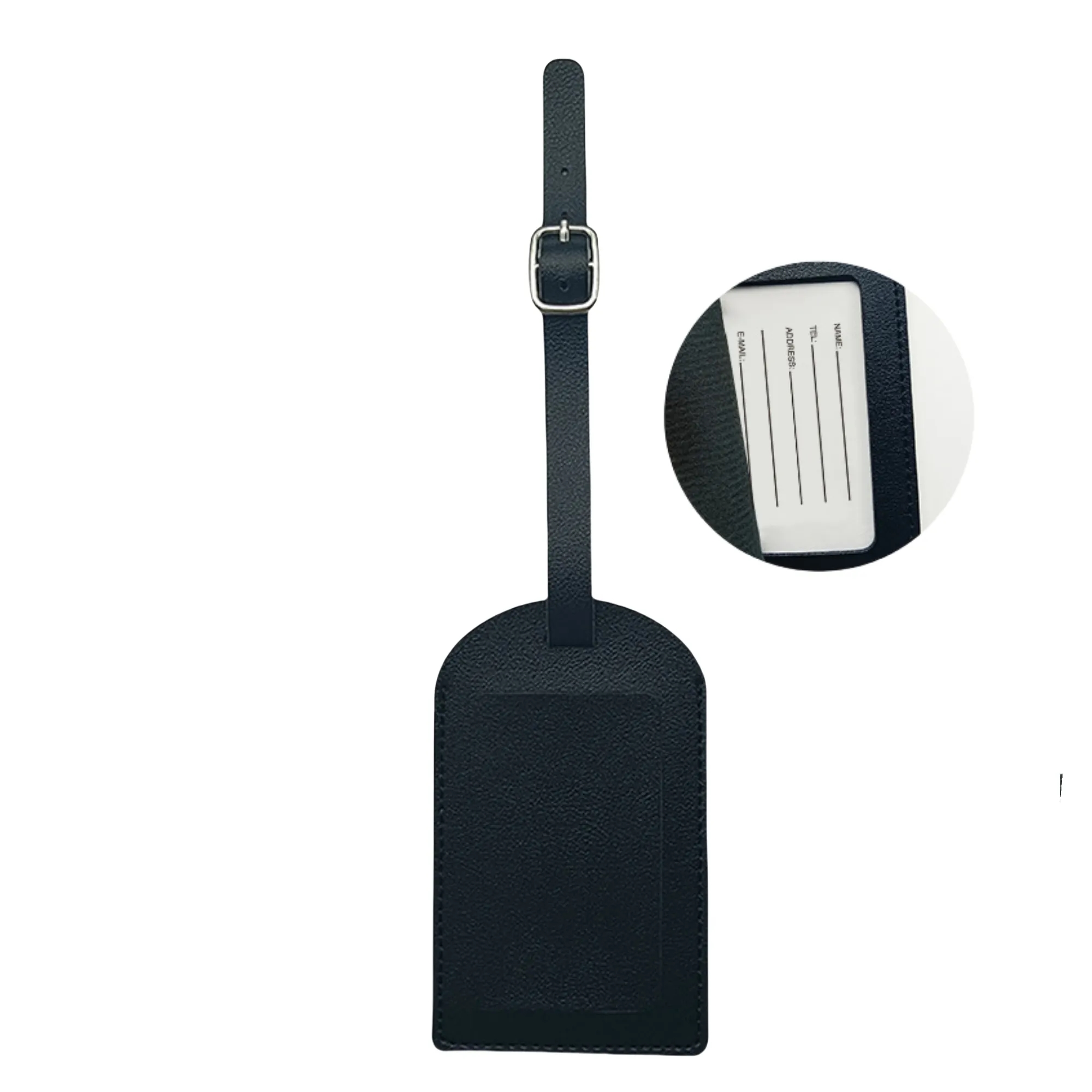 Dual Flip Multifunctional Thickened PU Luggage Tag 13