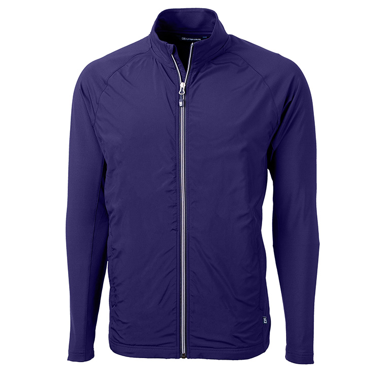 Cutter & Buck Adapt Eco Knit Hybrid Recycled Men's Full Zip Jacket 2