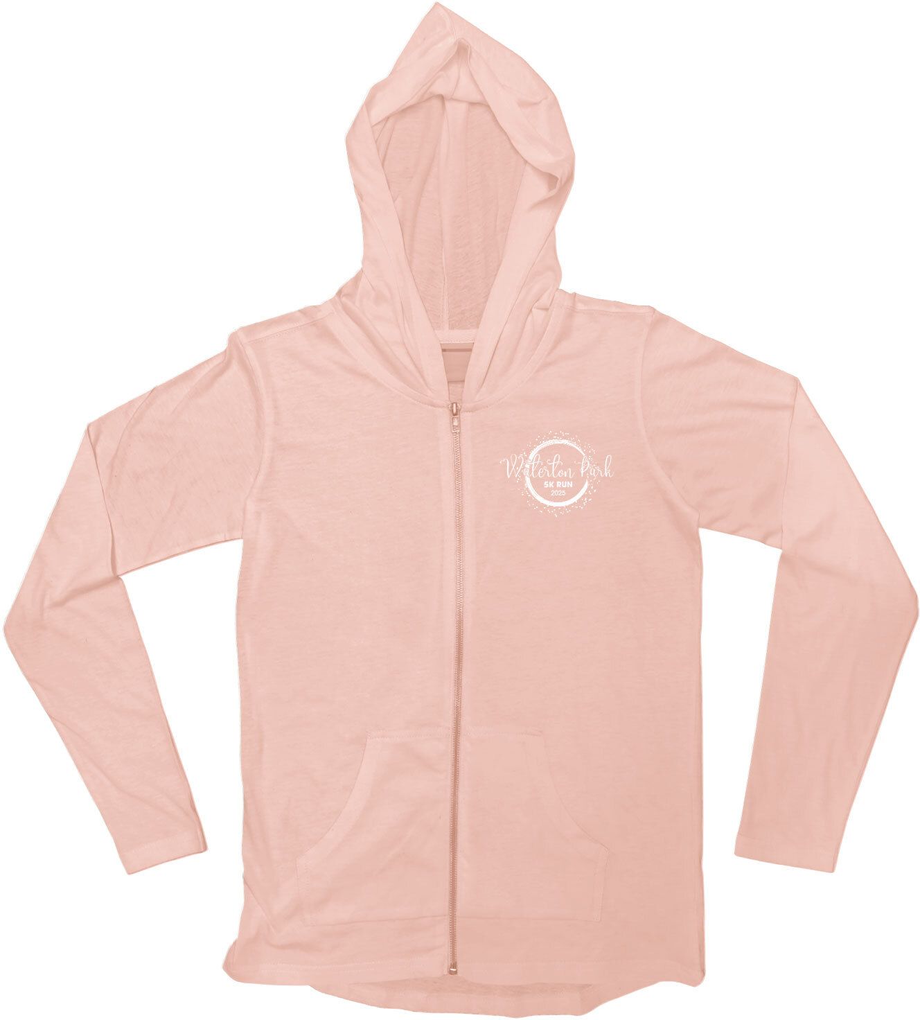 Light Weight Full Zip Hooded Jersey - Screen, custom hoodie or sweatshirt with logo imprint 19