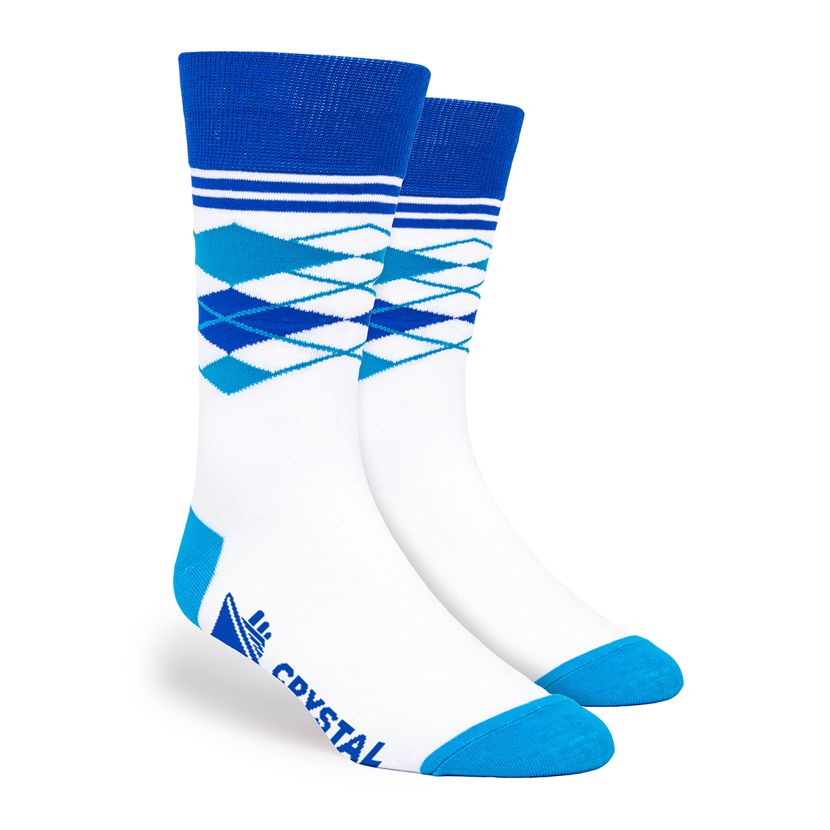 Half Argyle Simpler Socks