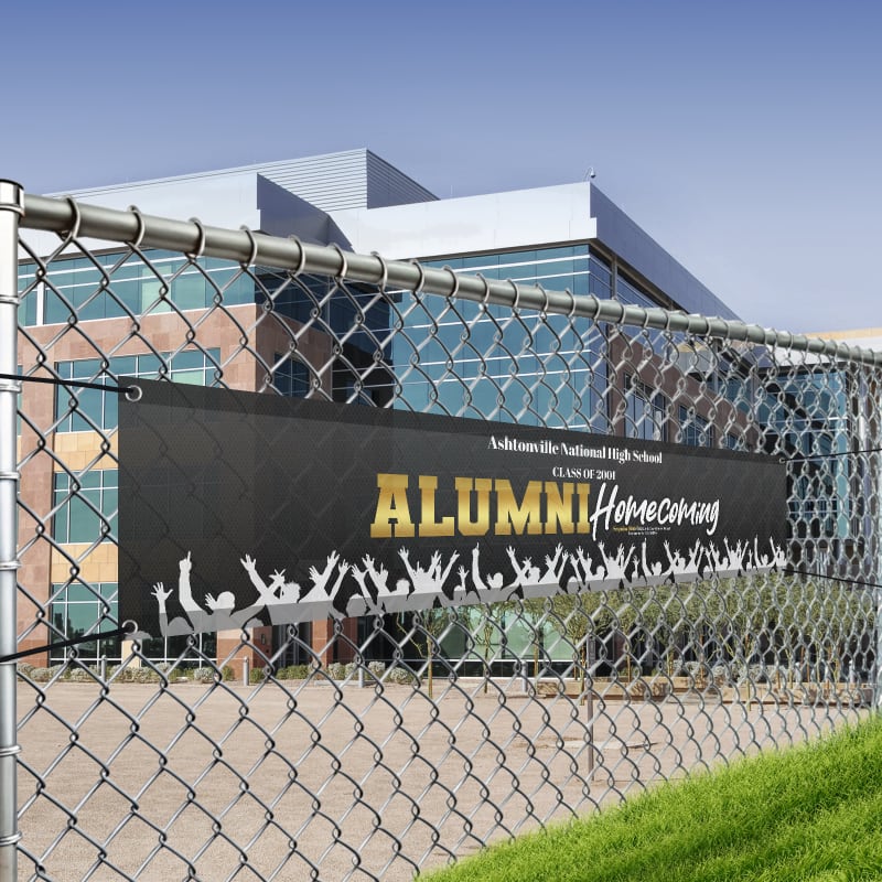 Custom 2' X 10' Mesh Banners 9