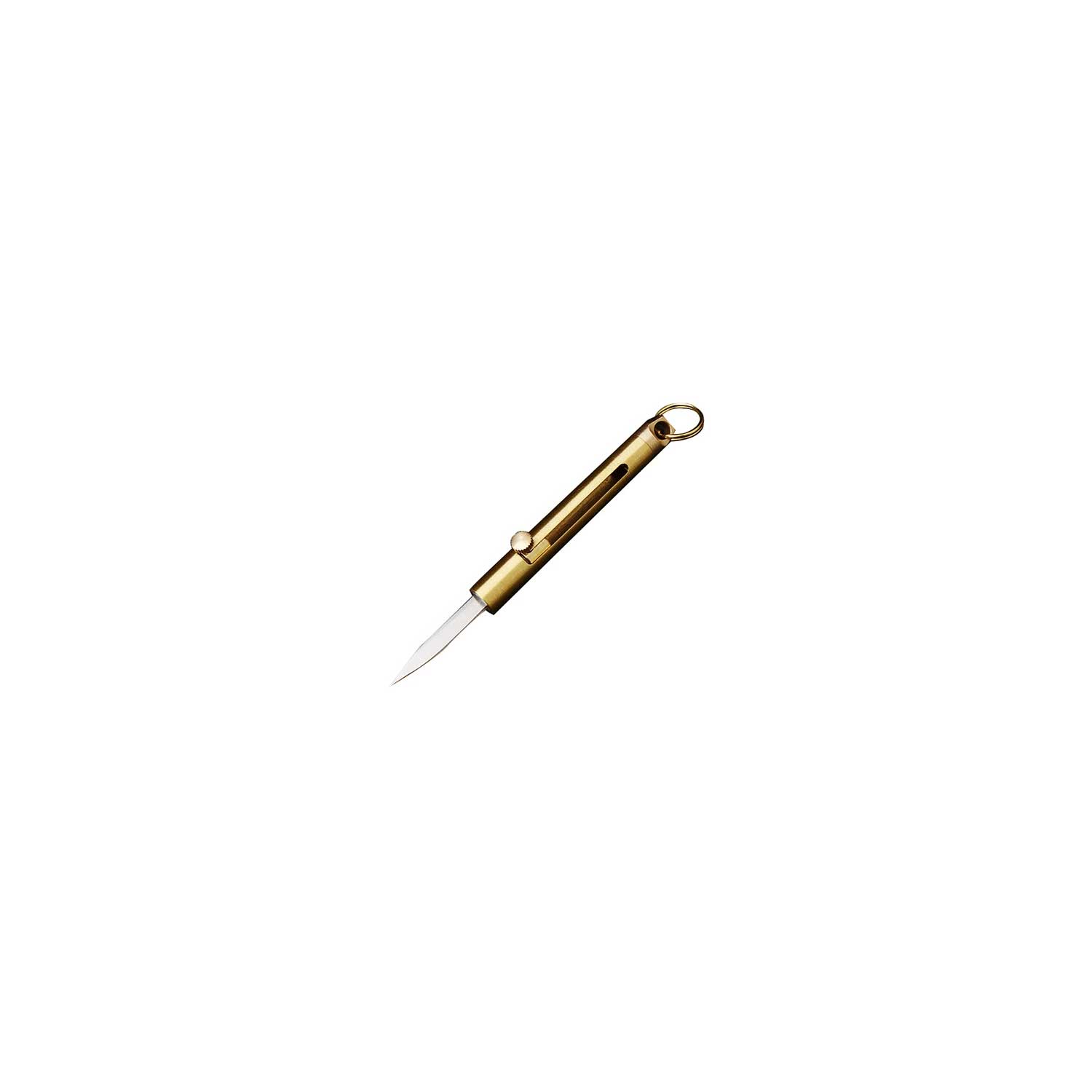 Brass Mini Folding Multifunctional Keychain Tool Knife 4