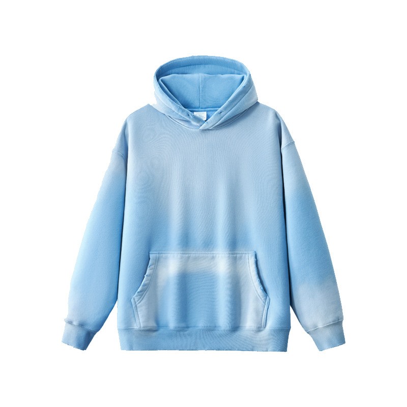 380G Unisex Acid Wash Hoodies 2