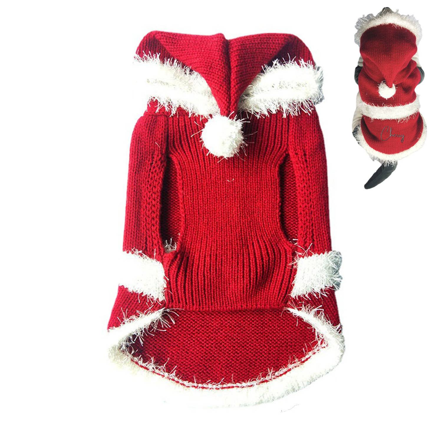 Customized Dog Christmas Hoodie 2
