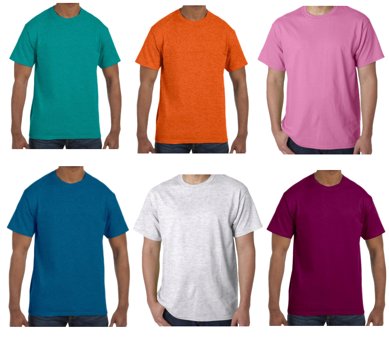 Unisex Cotton T-Shirt with Pre-Shrunk Fabric 14