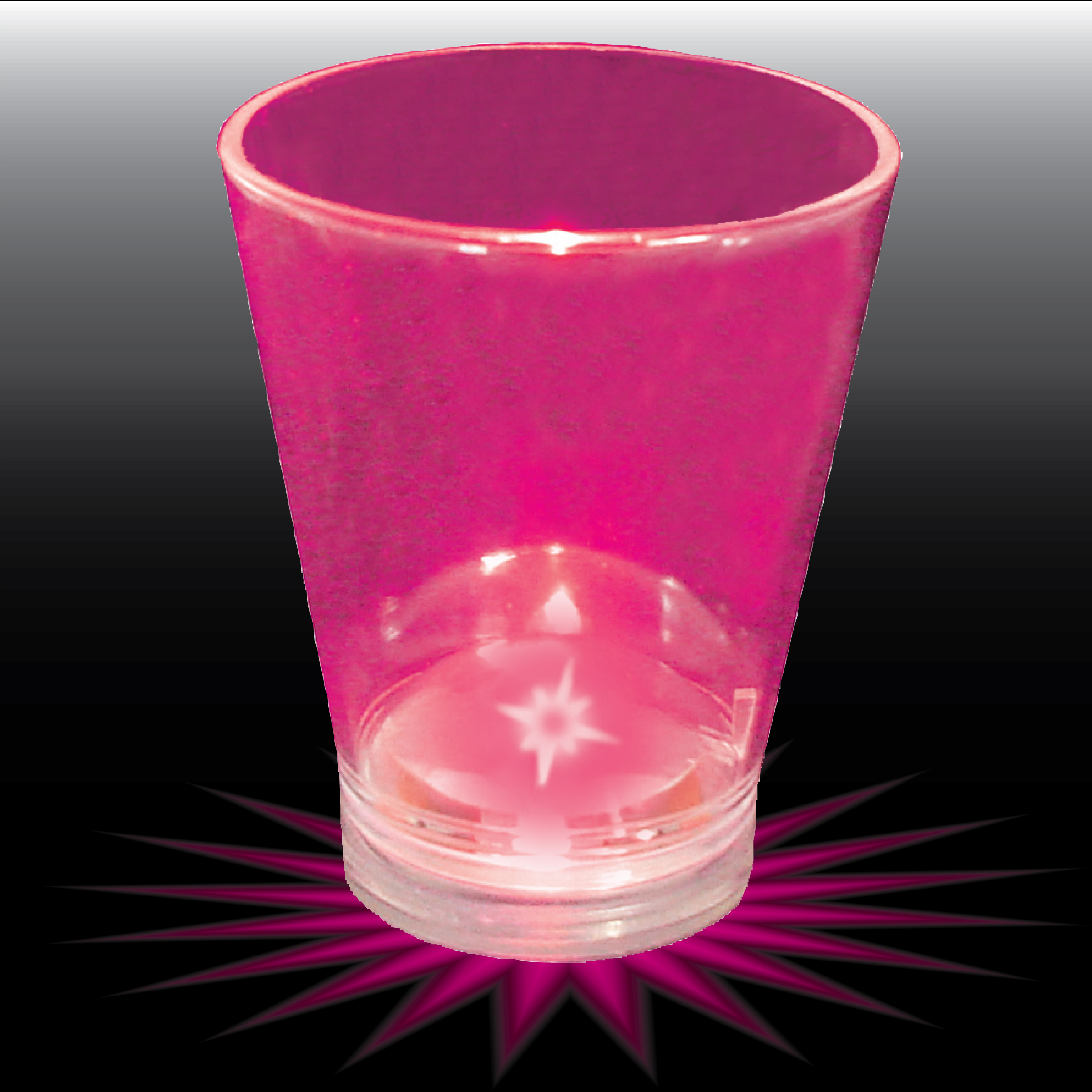 1.5oz Light Up Plastic Standard Shot Glass 5