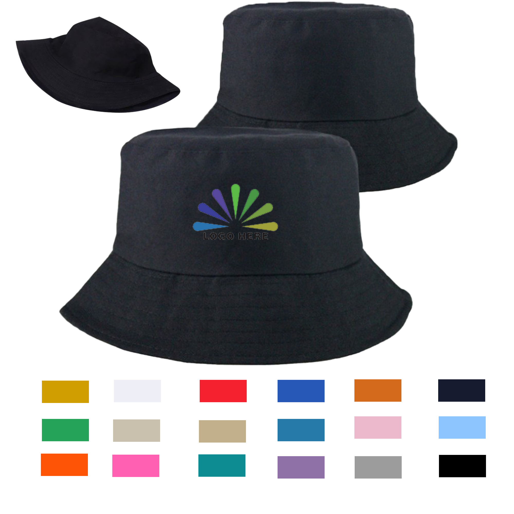 Unisex Branded Bucket Hat for Outdoor Promotions 2