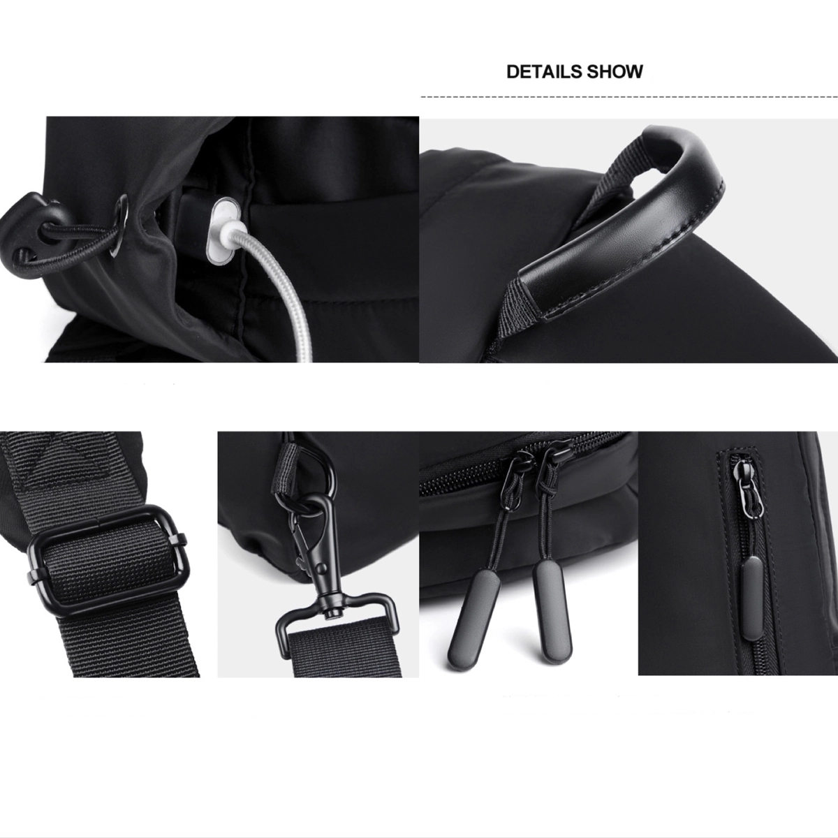 Crossbody Sling Backpack 3