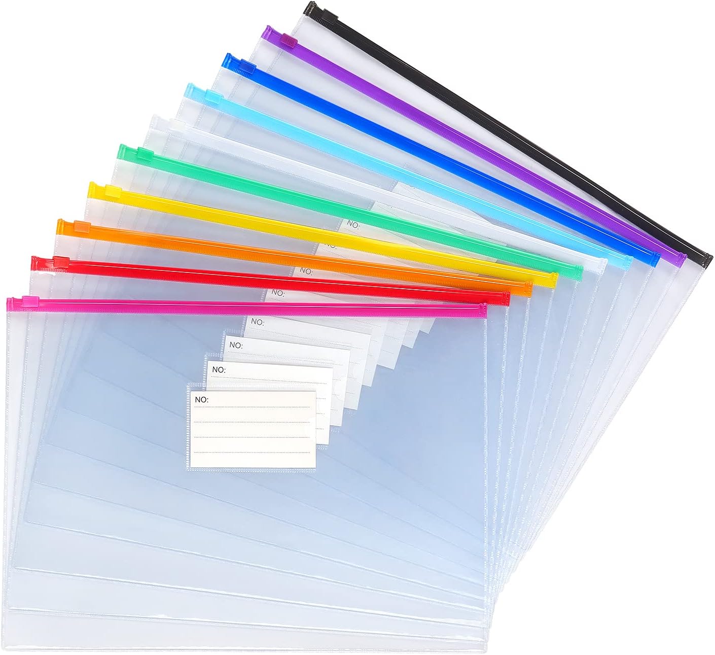 A4 Size Plastic Envelope Poly Zip Envelope 3