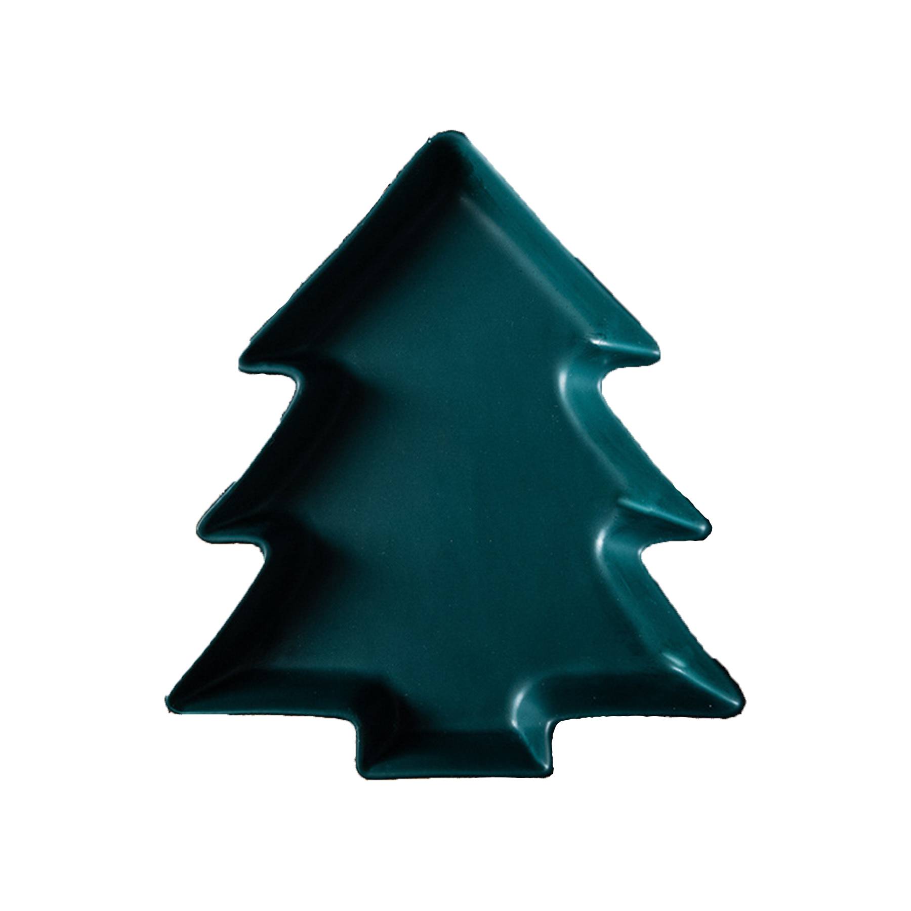 Christmas Tree Shaped Plate Ceramic Dish 15