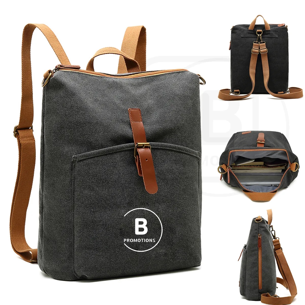 Canvas Backpack Rucksack 2