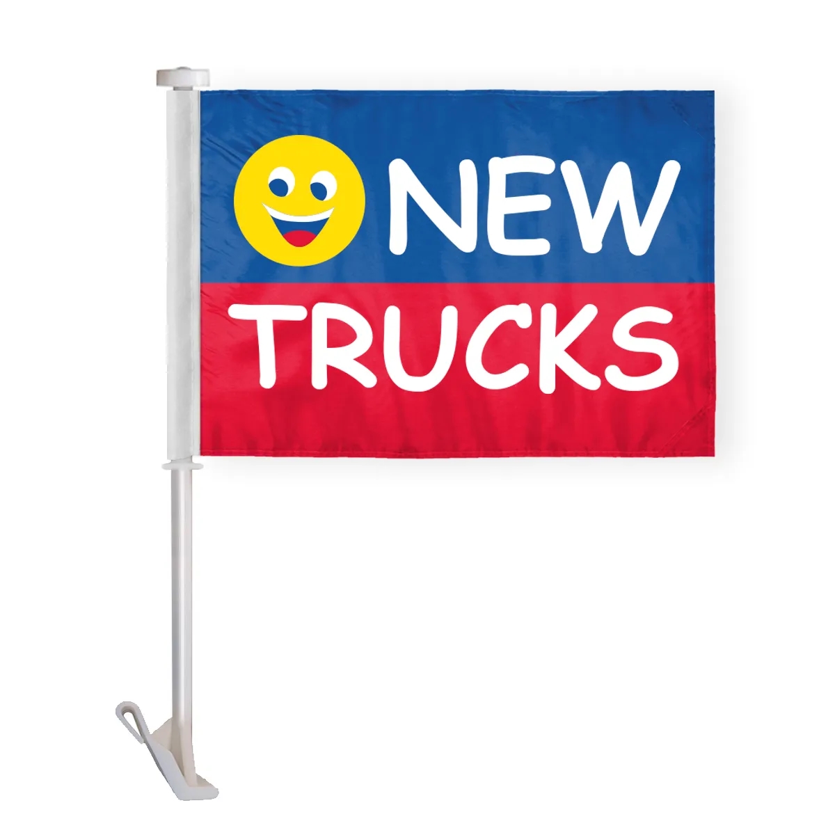 10.5" x 15" Advertising Car Flag - wPoly 1 Ply 17