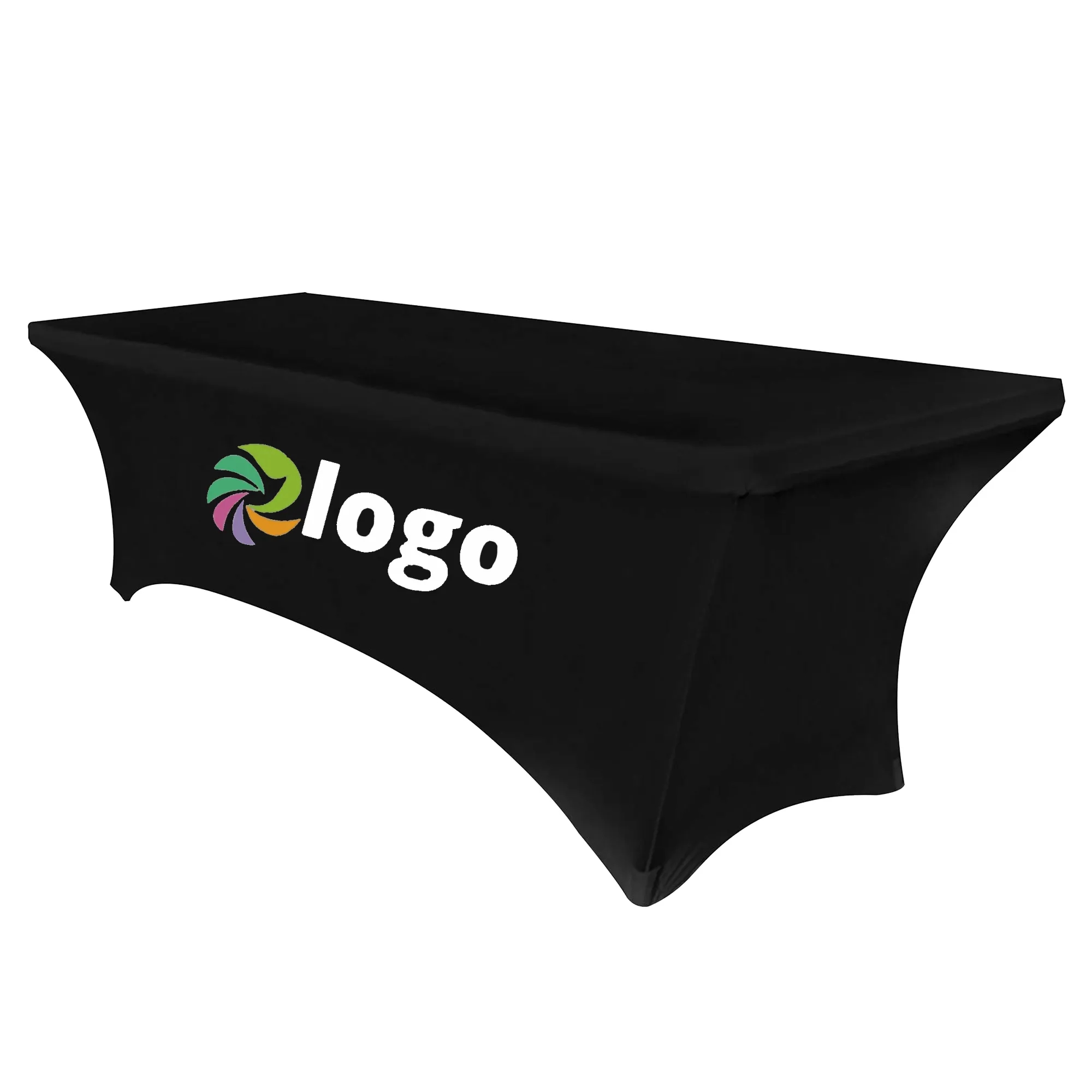 6' Full Color Dye Sublimation Stretch Table Cover MOQ 1 Piec 2