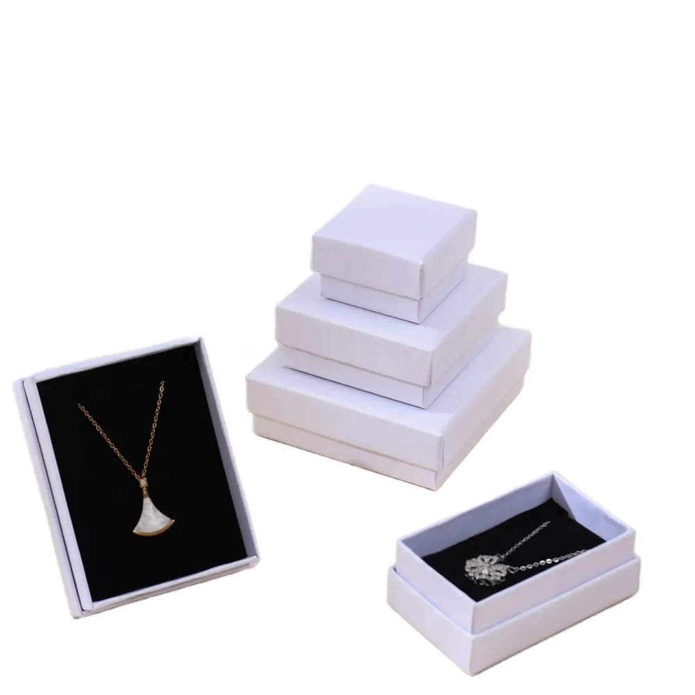 Kraft Jewelry Gift Box with Foam Insert 12