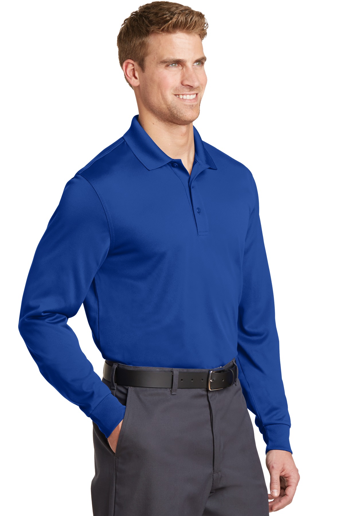 CornerStone Select Snag-Proof Long Sleeve Polo. CS412LS 14