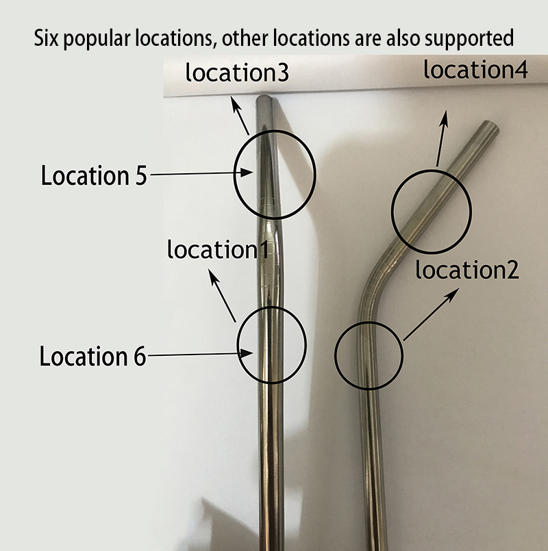 304 Stainless Steel Straws Set/Brush/Pocket 3