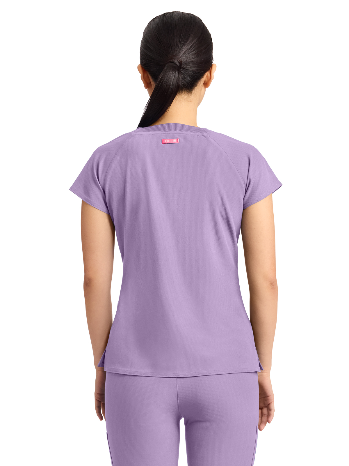 Med Couture - MC AMP - Women's 3-Pocket Square Neck Scrub Top 27
