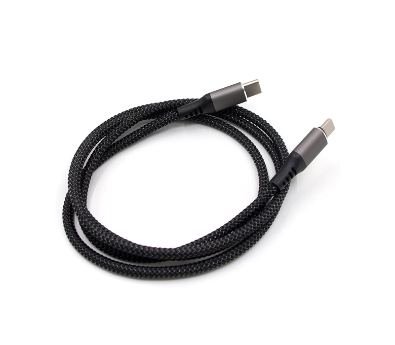 Type C Braided Charging Cable - Type C to Type C 1