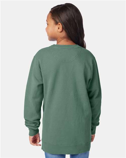 Youth Garment-Dyed Crewneck Sweatshirt - GDH475 43