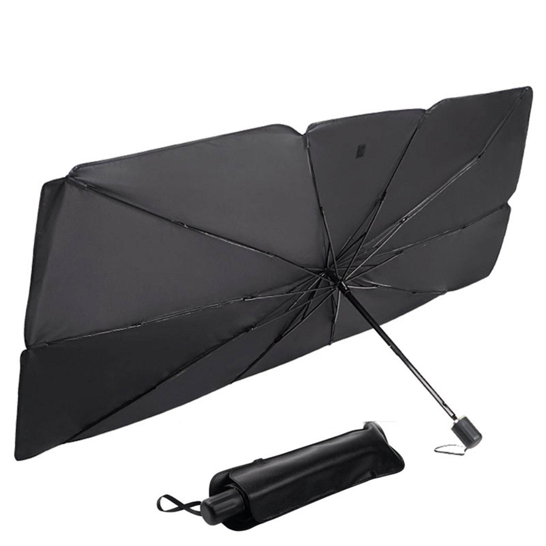 Large Foldable Car Windshield Umbrella Window Cover Visor 1