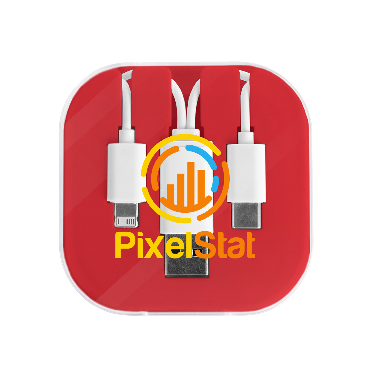 3-In-1 Charging Cable With Phone Stand 2.0 4