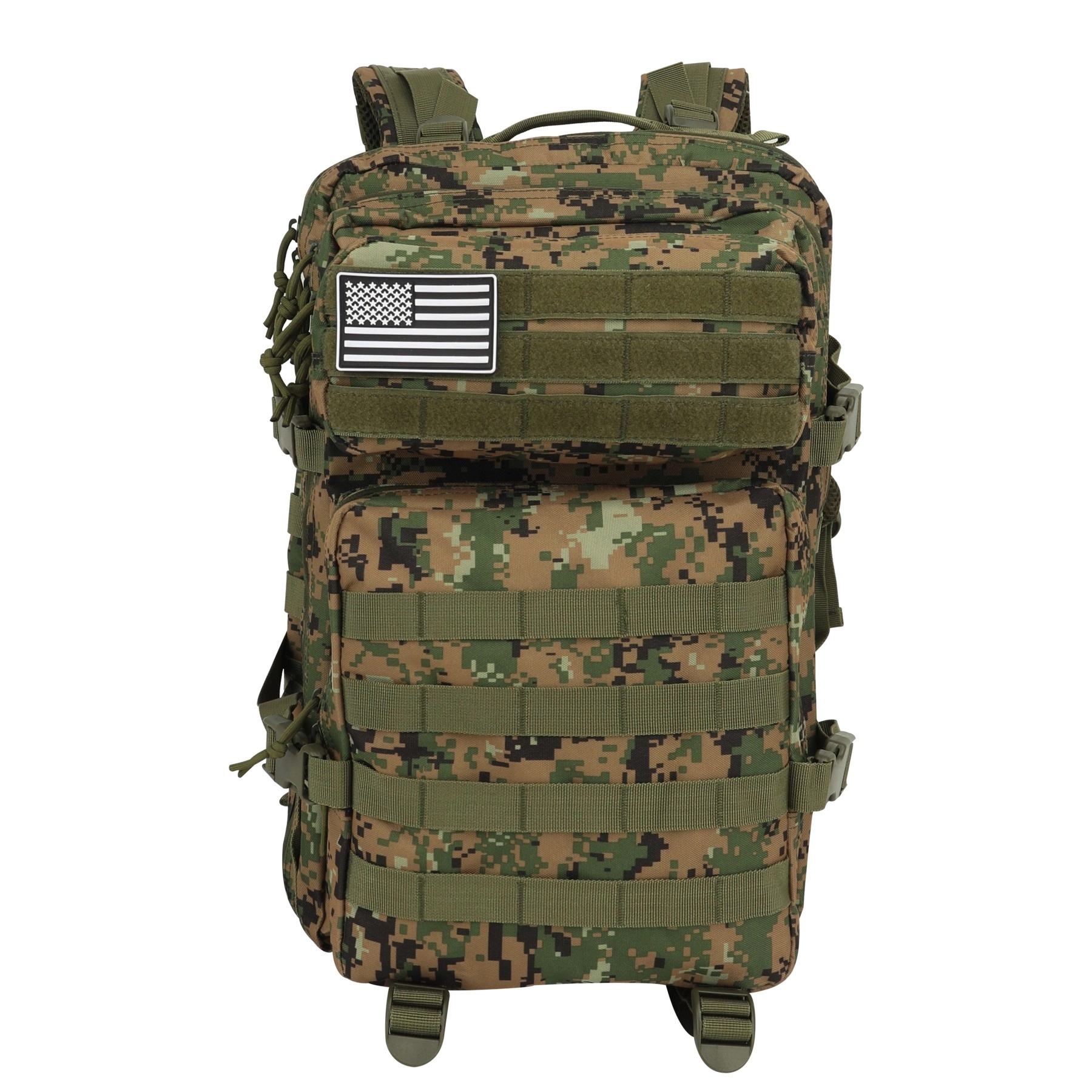 Large Water Resistant MOLLE Tactical Style Backpack 8