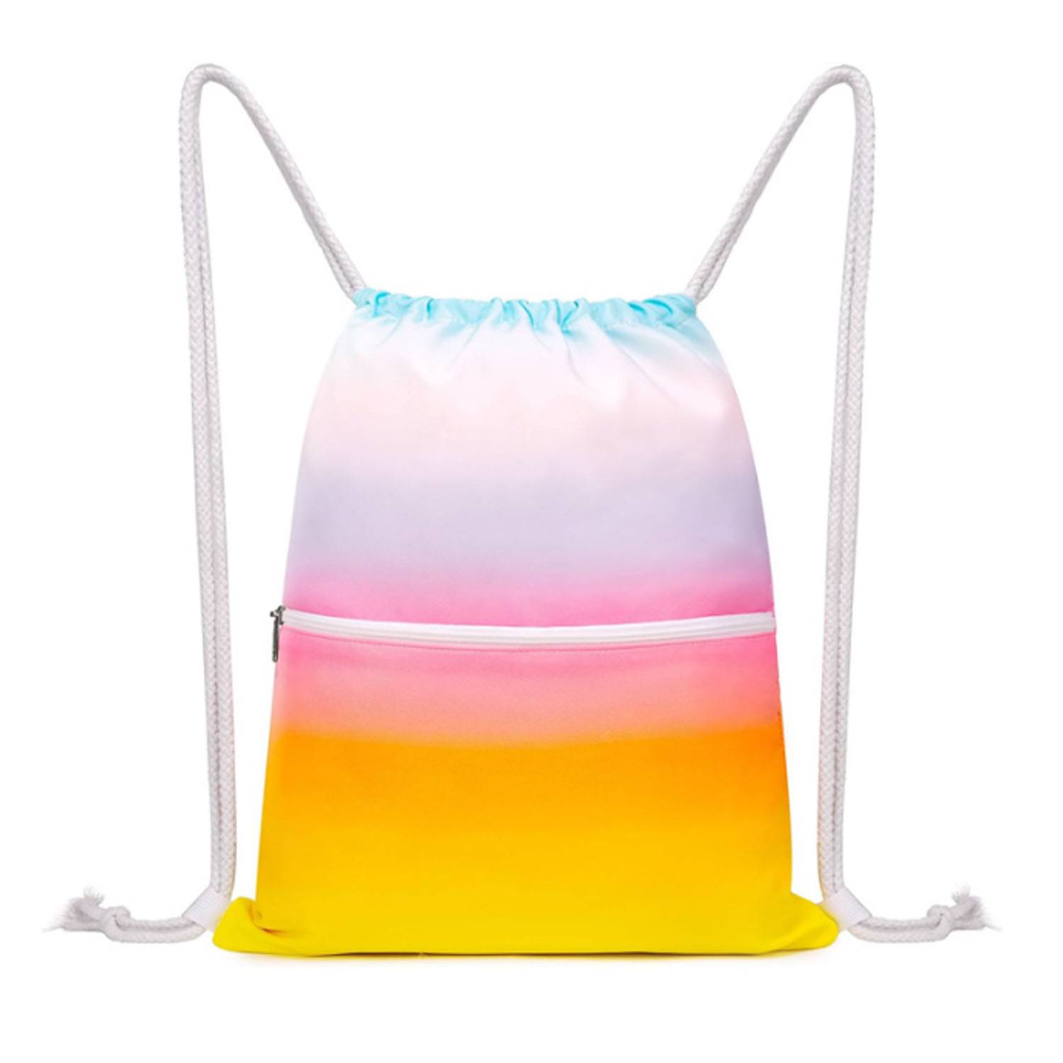 New waterproof drawstring backpack w/ dual shoulders 1