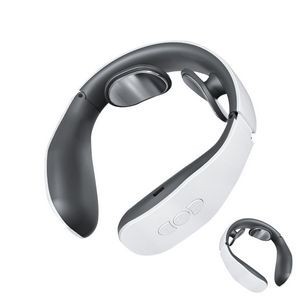 Rechargeable Electric Pulse Neck Massager With Magnetic Electrode Pads 19
