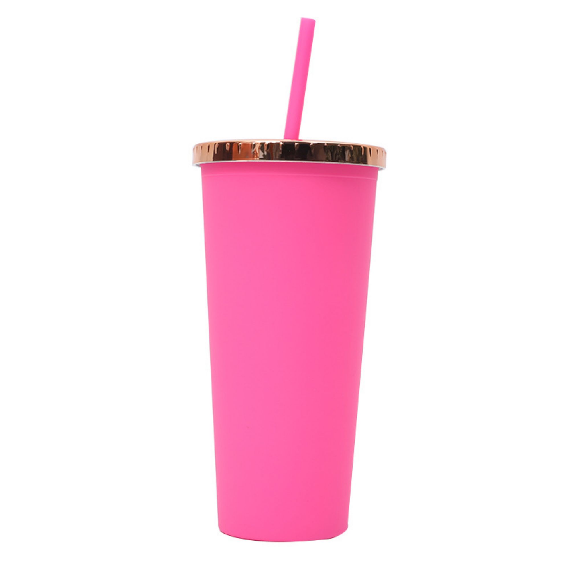 24 oz Flat Cap Straw Cup 3