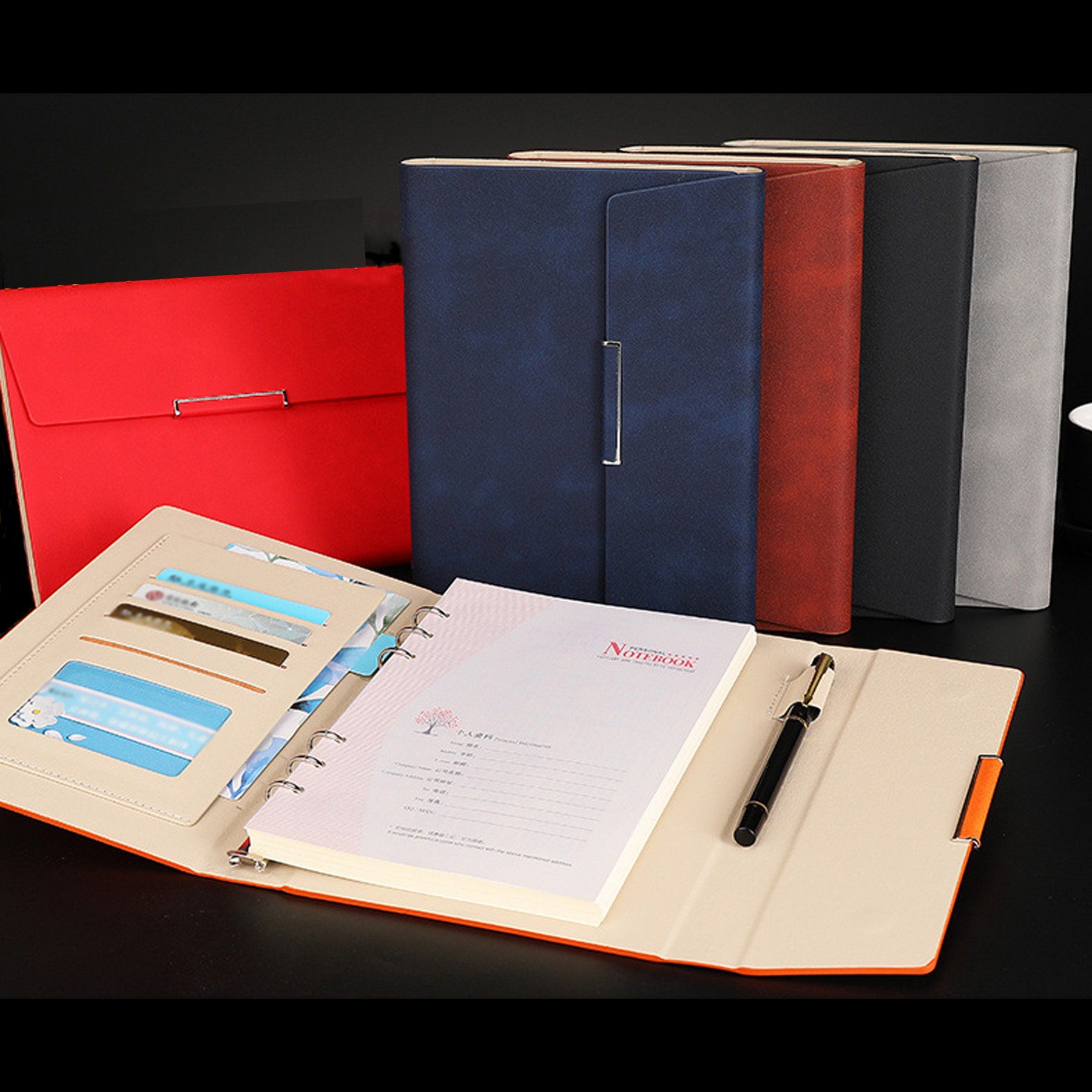 A5 Three-fold Notebook 8
