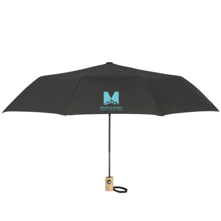 42" Recycled Folding Auto Open Umbrella 27