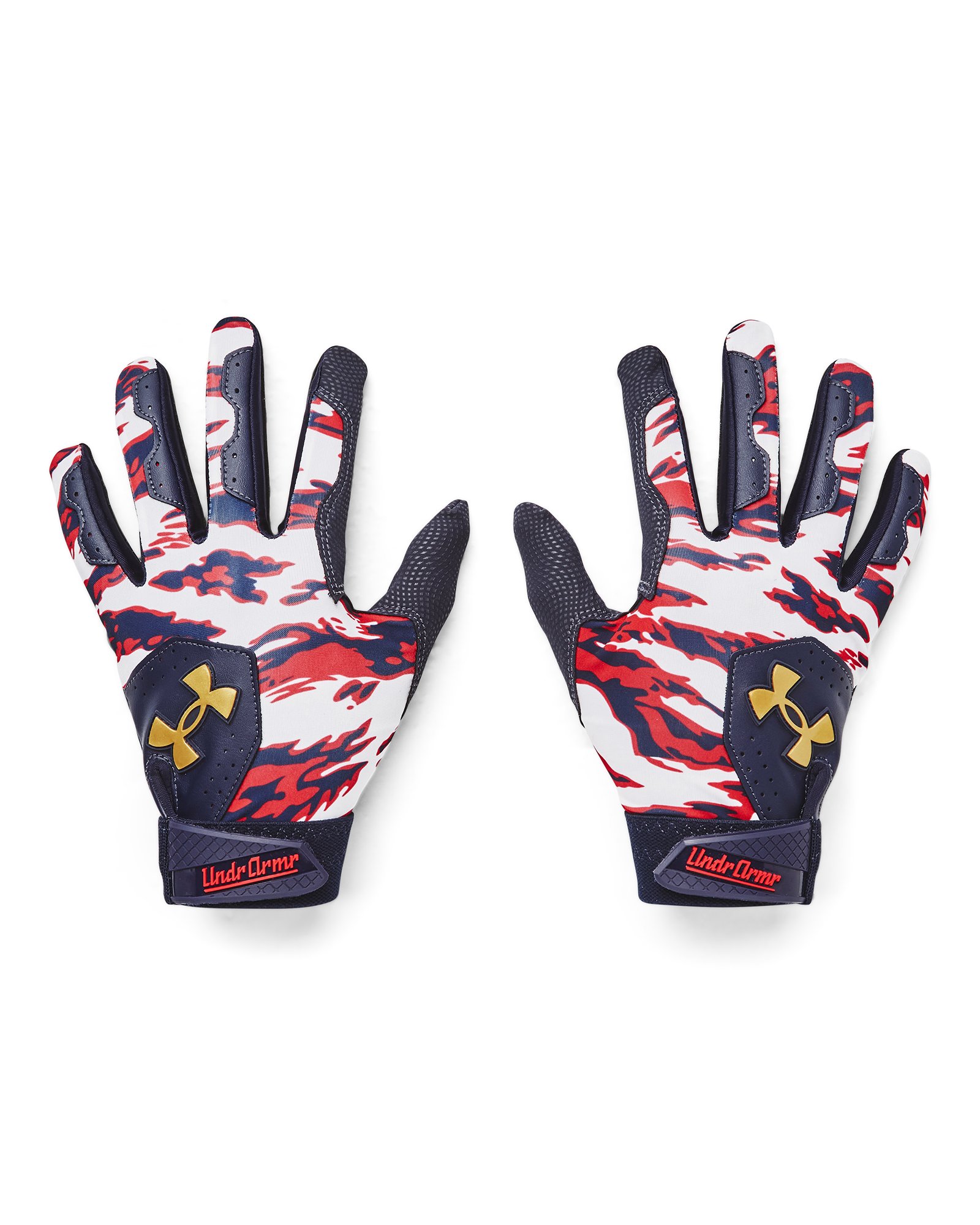 UA Clean Up Boys' Batting Gloves 5