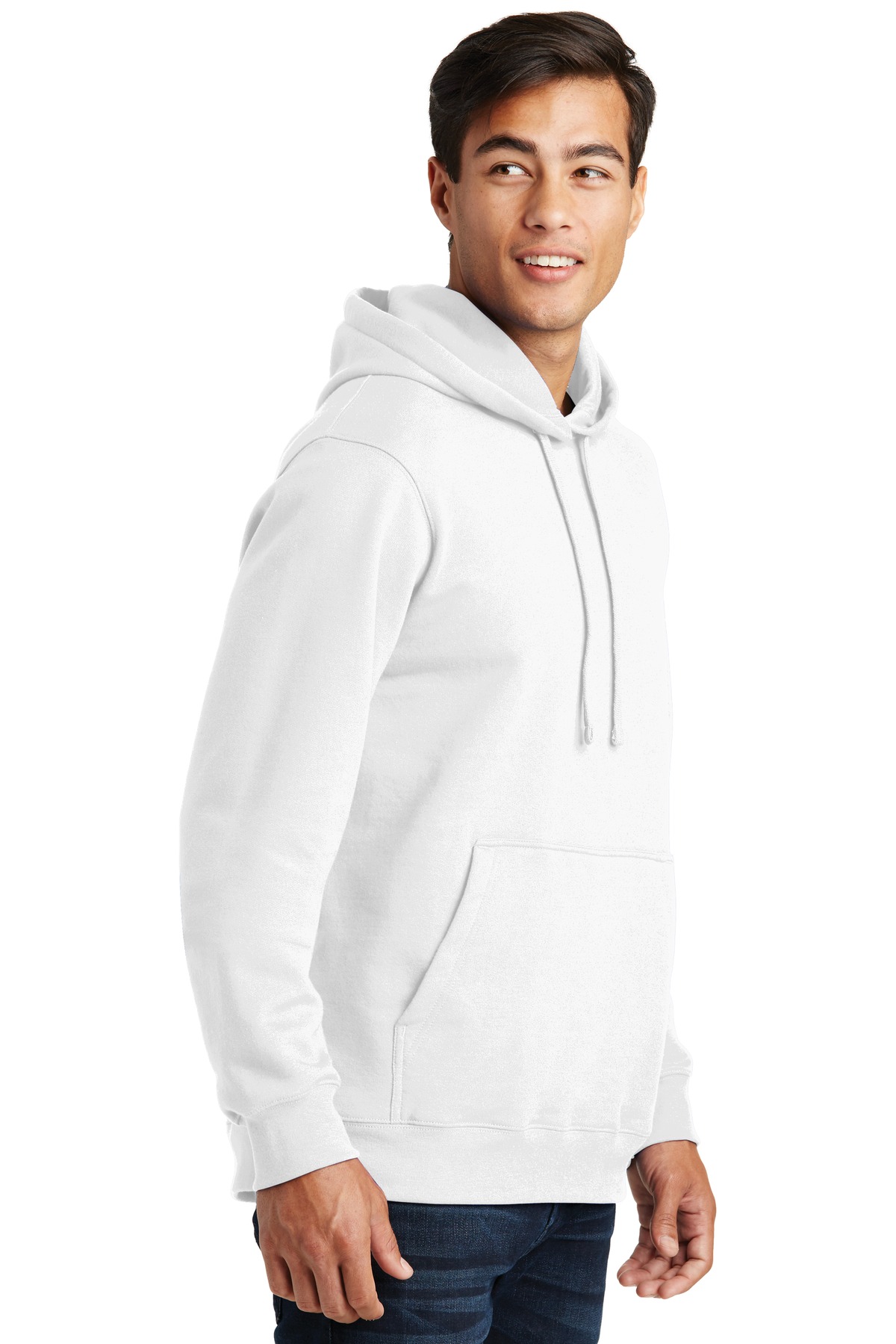 Port & Company® Fan Favorite Fleece Pullover Hooded Sweatshirt, custom hoodie or sweatshirt with logo imprint 84