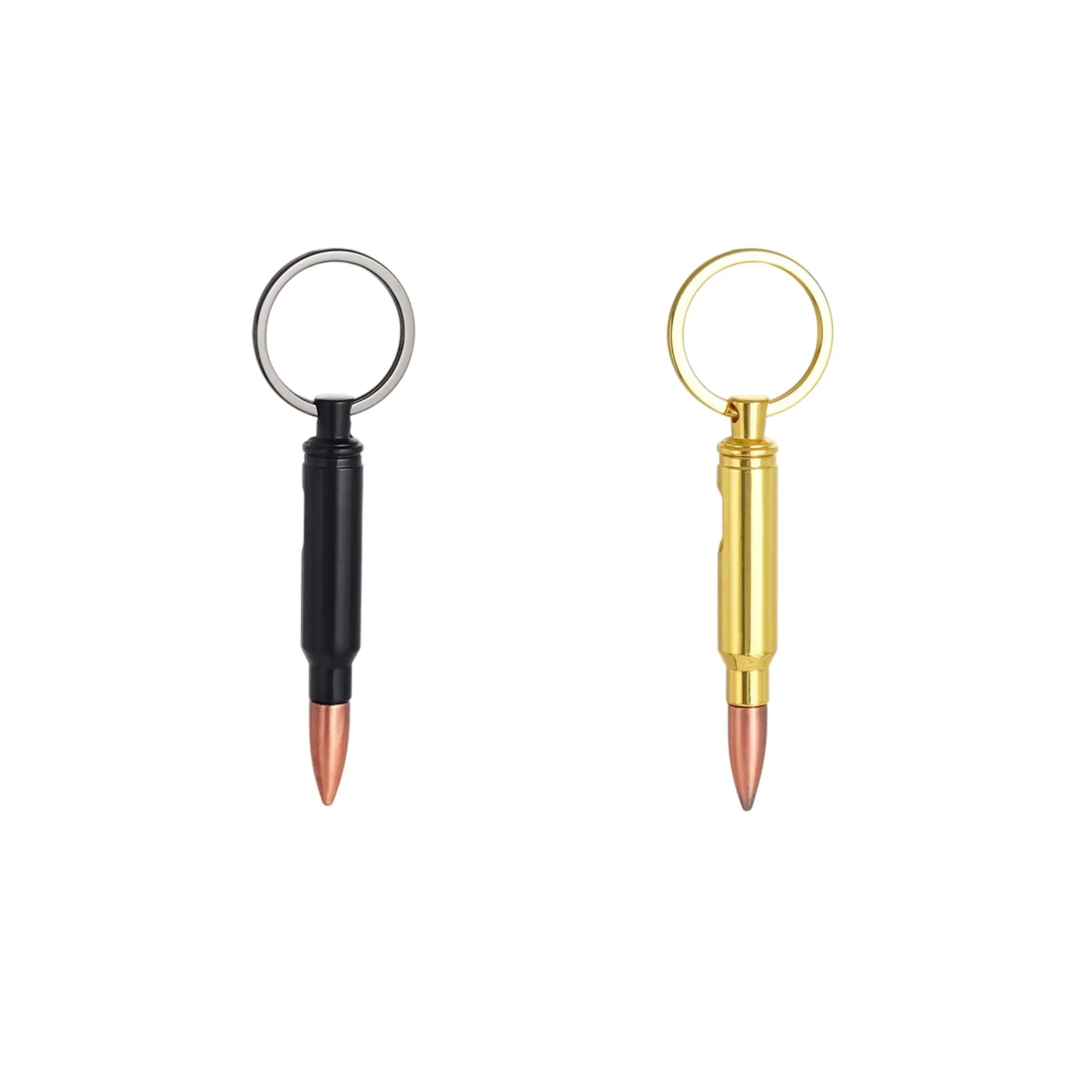 Bullet Shaped Alloy Keychain Bottle Opener 3