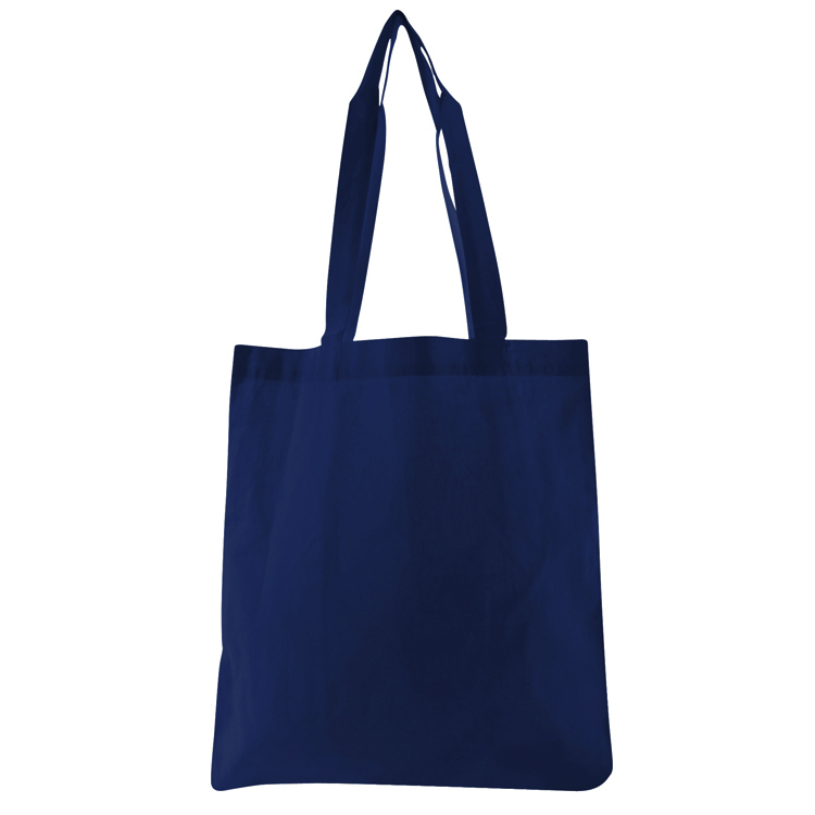 6 oz.Econo Cotton Tote - Navy 2