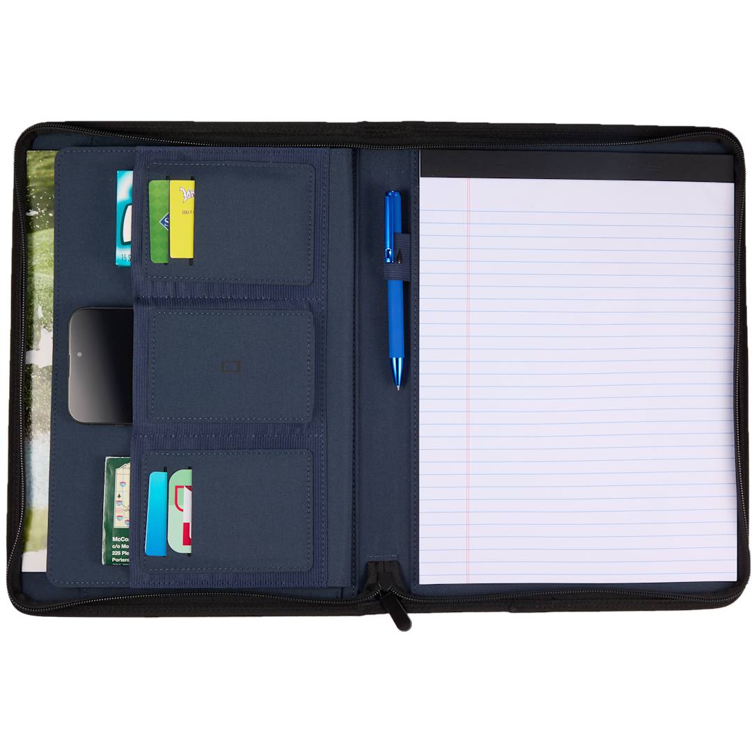 Puffer  Zippered Padfolio with FSC© Recycled Paper 17